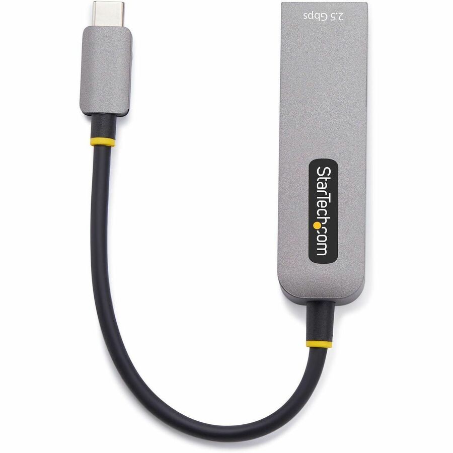 StarTech.com 2.5GbE USB-C to Ethernet Adapter, 100W PD Pass-Through, NBASE-T NIC, USB 3.0 Type-C 2.5/1G Multi Speed Network, USB 3.1 RJ45