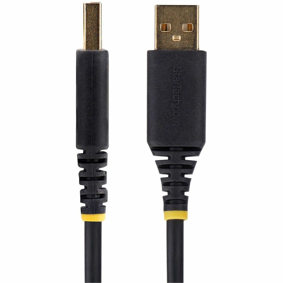 StarTech.com 1ft/30cm USB to Null Modem Serial Adapter Cable, COM Retention, FTDI, RS232, Changeable DB9 Nuts/Screws, Windows/macOS/Linux