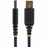 StarTech.com 1ft/30cm USB to Null Modem Serial Adapter Cable, COM Retention, FTDI, RS232, Changeable DB9 Nuts/Screws, Windows/macOS/Linux
