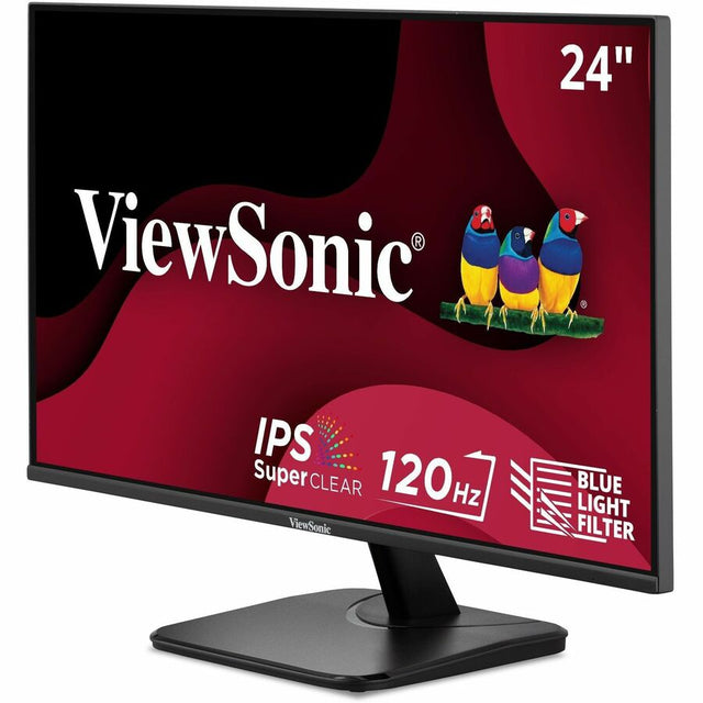 ViewSonic VA2456A-MHD 24" Class Full HD LED Monitor - 16:9 - Black