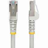 StarTech.com 5ft Gray CAT6a Ethernet Cable, Snagless RJ45, 10G, 100W PoE, S/FTP, LSZH, 27AWG Bare Copper, 500MHz, Shielded Network Patch Cord