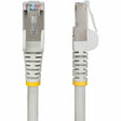 StarTech.com 6ft Gray CAT6a Ethernet Cable, Snagless RJ45, 10G, 100W PoE, S/FTP, LSZH, 27AWG Bare Copper, 500MHz, Shielded Network Patch Cord