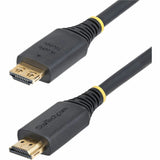 StarTech.com 15ft (4.5m) High Speed HDMI Cable with Gripping Connectors, 4K 60Hz/1440p 144Hz, 18Gbps, UHD HDMI 2.0 Cord, TPE Jacket