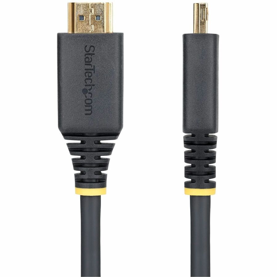 StarTech.com 6ft (1.8m) High Speed HDMI Cable with Gripping Connectors, 4K 60Hz/1440p 144Hz, 18Gbps, UHD HDMI 2.0 Cord, TPE Jacket