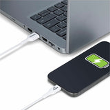 StarTech.com 3ft (91cm) USB-A to USB-C Charging Cable, Charge & Sync, 3A, USB 2.0, TPE Jacket - White USB Charging Cord