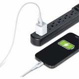 StarTech.com 3ft (91cm) USB-A to USB-C Charging Cable, Charge & Sync, 3A, USB 2.0, TPE Jacket - White USB Charging Cord