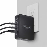 StarTech.com 140W USB-C Wall Charger, 3x USB-C/1x USB-A, PD 3.1 International GaN Power Adapter for MacBook Pro/Max/Dell XPS/Inspiron