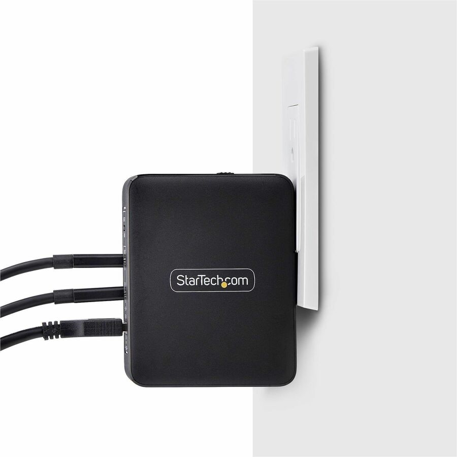 StarTech.com 140W USB-C Wall Charger, 3x USB-C/1x USB-A, PD 3.1 International GaN Power Adapter for MacBook Pro/Max/Dell XPS/Inspiron