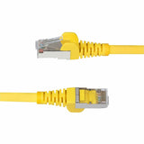 StarTech.com 6ft Yellow CAT6a Ethernet Cable, Snagless RJ45, 10G, 100W PoE, S/FTP, LSZH, 27AWG Bare Copper, 500MHz, Shielded Network Cord