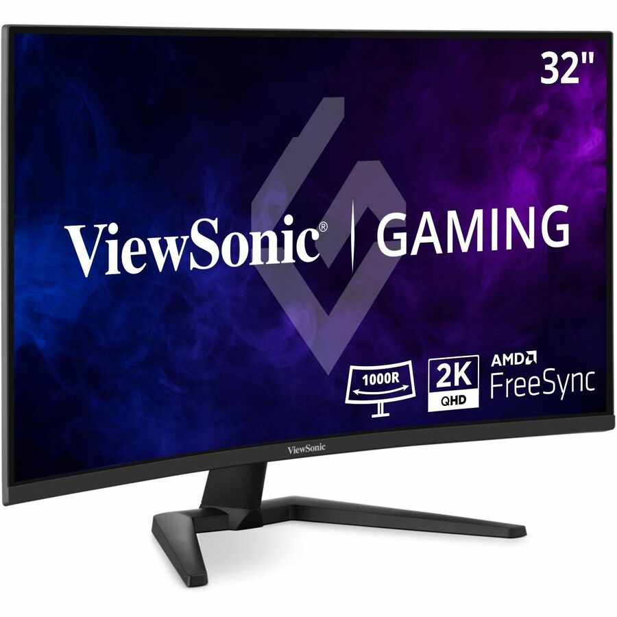 ViewSonic VX3228C-2K 32" Class WQHD Curved Screen Gaming LED Monitor - 16:9 - Black