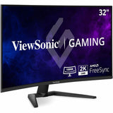 ViewSonic VX3228C-2K 32" Class WQHD Curved Screen Gaming LED Monitor - 16:9 - Black