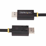 StarTech.com 3m (10ft) DisplayPort 2.1 Cable, VESA Certified DP40 DisplayPort Cable w/UHBR10/HDR/DSC 1.2a/HDCP 2.2, 8K 60Hz, DP 2.1 Cord