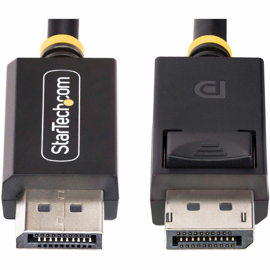 StarTech.com 3m (10ft) DisplayPort 2.1 Cable, VESA Certified DP40 DisplayPort Cable w/UHBR10/HDR/DSC 1.2a/HDCP 2.2, 8K 60Hz, DP 2.1 Cord