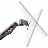 StarTech.com Desk Mount Monitor Arm, Up To 32" Display, Max 22lb/10kg, VESA, C-Clamp, Fully Articulating, Mechanical Spring, TAA-Compliant