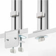 StarTech.com Six-Monitor Desk Mount with Crossbar, Up To 32-inch Computer Screens, Max 17.6lb (8kg) each, Dual Column, C-clamp/Grommet