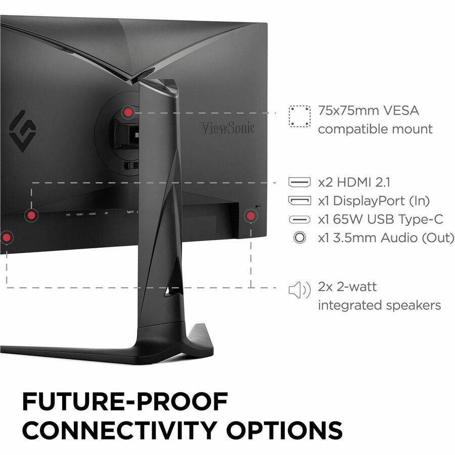 ViewSonic XG275D-4K 27" Class 4K UHD Gaming LED Monitor - 16:9 - Black