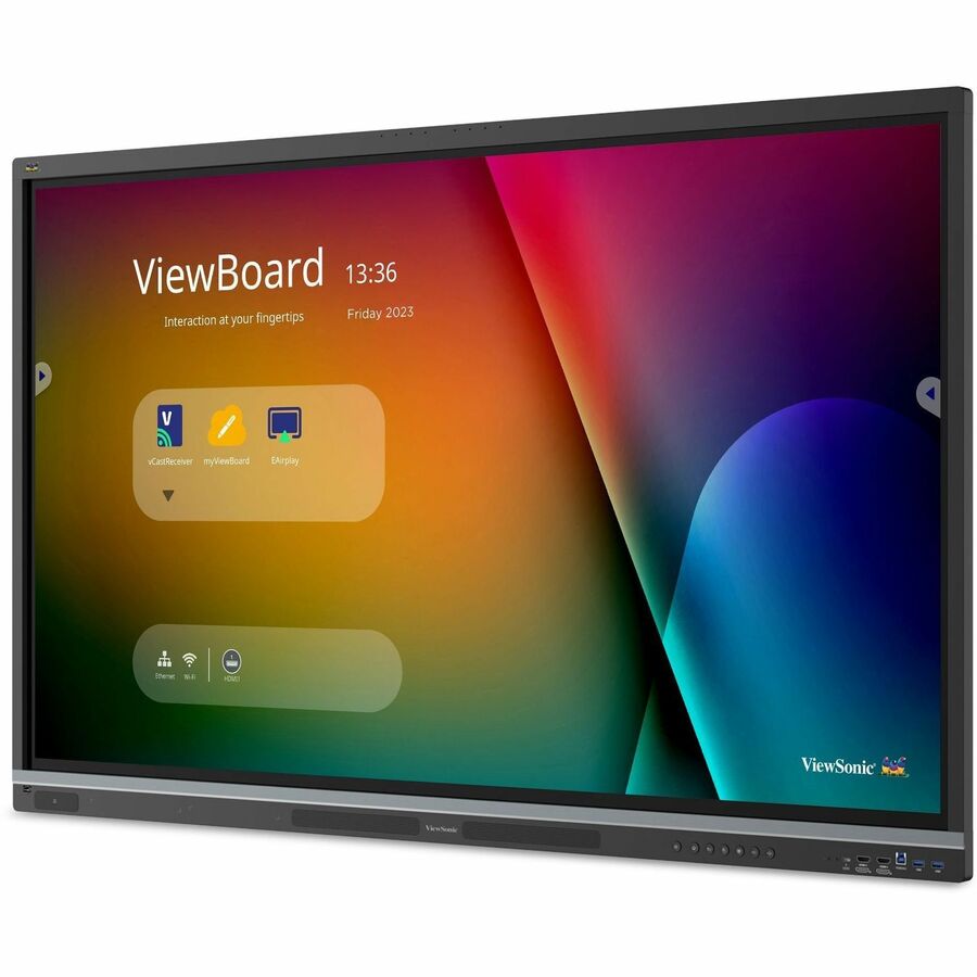 ViewSonic 55" ViewBoard 4K Interactive Flat Panel, 3840 x 2160 resolution