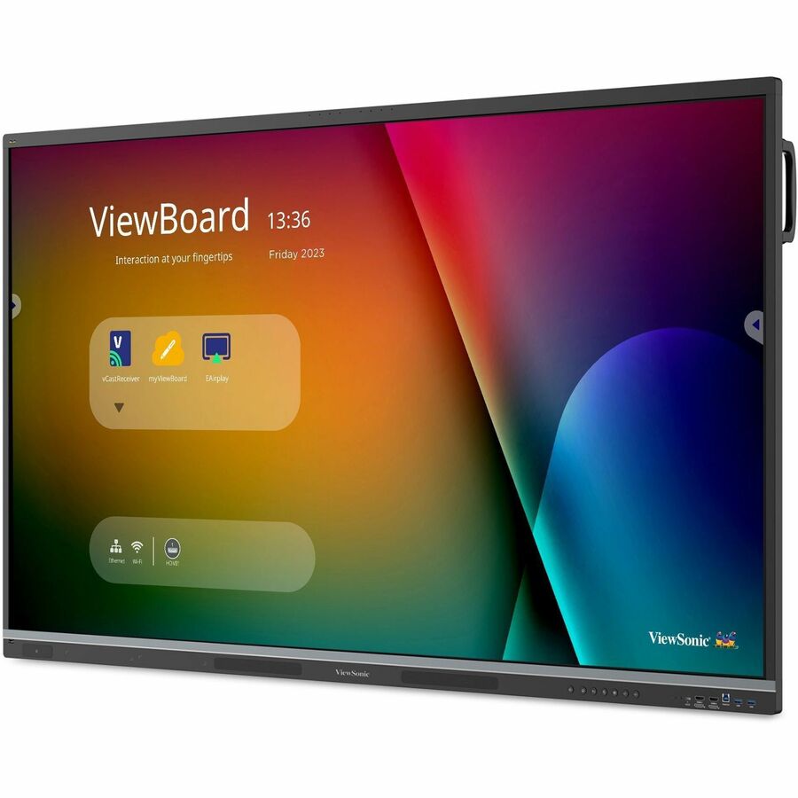 ViewSonic 65" ViewBoard 4K Interactive Flat Panel, 3840 x 2160 resolution