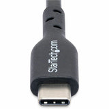 StarTech.com 15ft (4.5m) USB-C Charging Cable, Charge & Sync, 60W (3A) PD, USB 2.0 Laptop Charger Cable, TPE Jacket - USB C Charging Cord