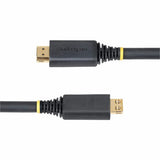 StarTech.com 35ft (10.6m) Active High Speed HDMI Cable with Gripping Connectors, 4K 60Hz/1440p 144Hz 18Gbps, UHD HDMI 2.0 Cord, TPE Jacket
