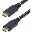 StarTech.com 35ft (10.6m) Active High Speed HDMI Cable with Gripping Connectors, 4K 60Hz/1440p 144Hz 18Gbps, UHD HDMI 2.0 Cord, TPE Jacket