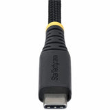 StarTech.com 10ft (3m) USB-C Charging Cable, 240W PD EPR, Dual-Layer Silicone/Braided Jacket, Rugged USB 2.0 Laptop Charge Cord, USB-IF
