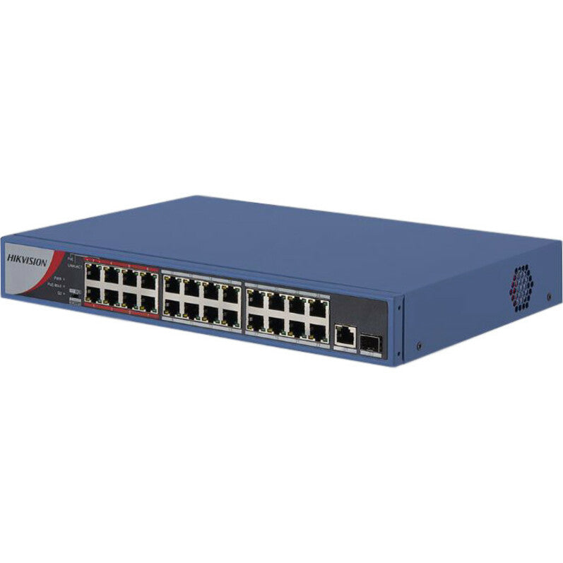 Hikvision 24 Port Fast Ethernet Unmanaged POE Switch