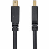 StarTech.com 10ft (3m) Mini DisplayPort to DisplayPort 1.4 Cable, 8K 60Hz HBR3 HDR, UHD 4K 120Hz, mDP to DP Cord