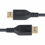 StarTech.com 10ft (3m) Mini DisplayPort to DisplayPort 1.4 Cable, 8K 60Hz HBR3 HDR, UHD 4K 120Hz, mDP to DP Cord