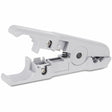 StarTech.com Network Cable Stripper and Cutter, Professional Wire Stripper for UTP/FTP/STP/Coax Cables, Rotary Wire Stripping/Cutting Tool