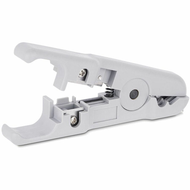 StarTech.com Network Cable Stripper and Cutter, Professional Wire Stripper for UTP/FTP/STP/Coax Cables, Rotary Wire Stripping/Cutting Tool