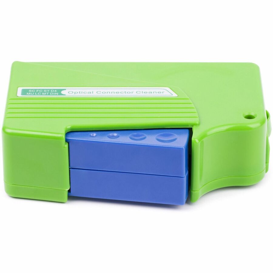 StarTech.com Fiber Optic Cleaner, Fiber Connector Cleaning Cassette, LC Fiber Cleaner, for LC/SC/ST/FC Optical Fiber Cables