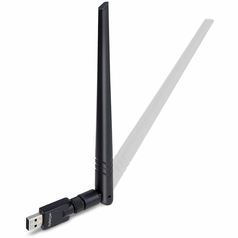 StarTech.com USB Bluetooth 5.3 Adapter, Class 1, USB Bluetooth Dongle for PC, Keyboard/Mouse/Audio Streaming, Windows/Linux
