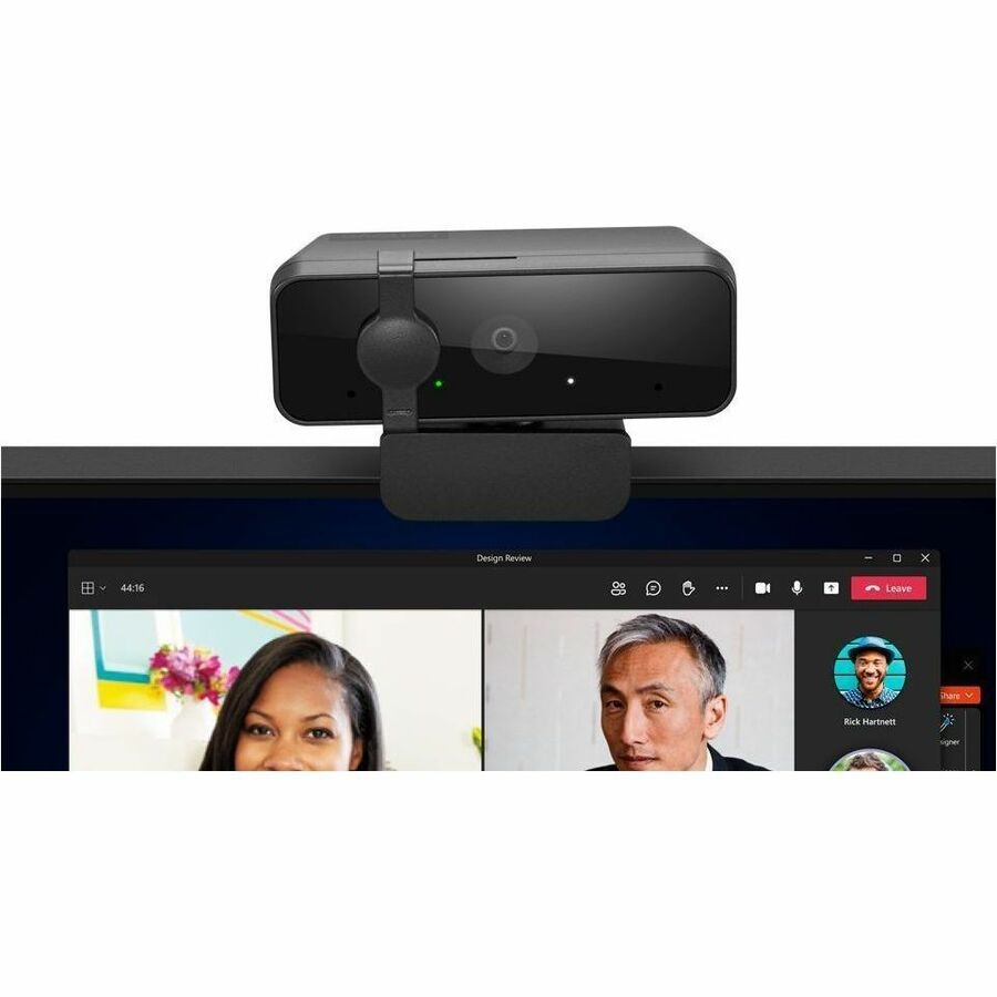 Lenovo Essential Webcam - 30 fps - Black - USB 2.0 Type A