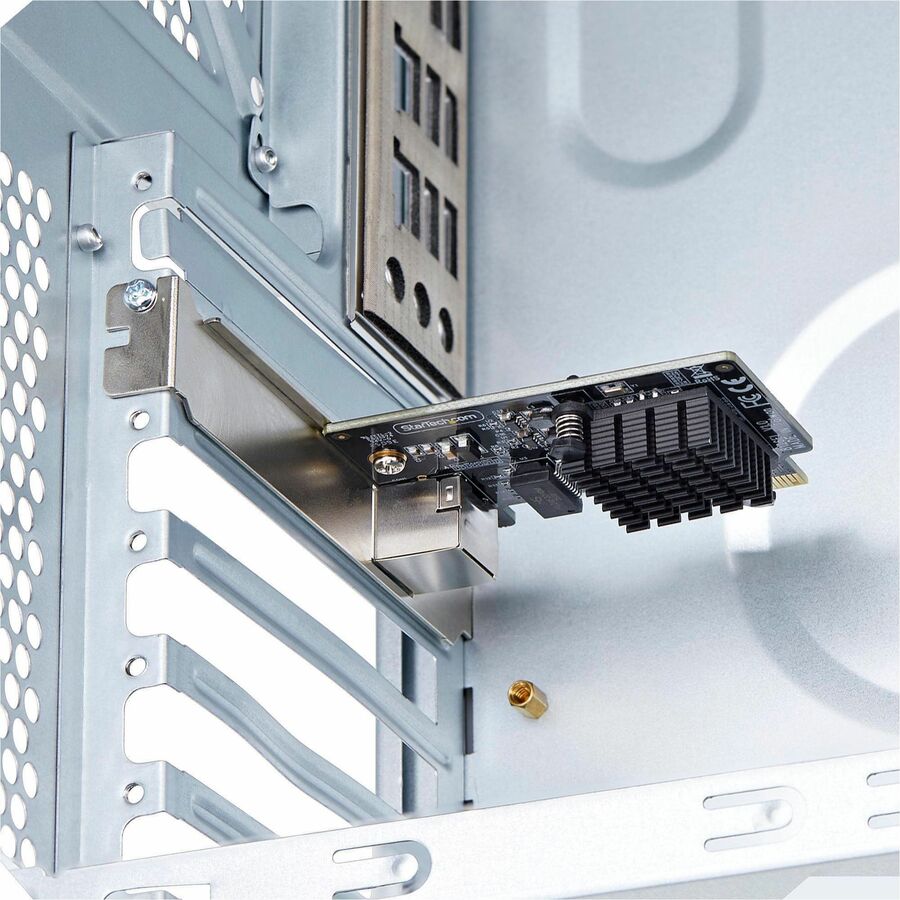 StarTech.com 1-Port 5G Gigabit PCIe Network Adapter Card, 5G/2.5G/1G/100M/10M, PCI Express NIC, Realtek RTL8126, Windows & Linux, TAA