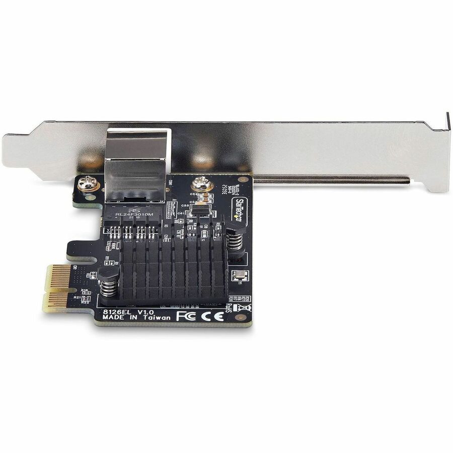 StarTech.com 1-Port 5G Gigabit PCIe Network Adapter Card, 5G/2.5G/1G/100M/10M, PCI Express NIC, Realtek RTL8126, Windows & Linux, TAA