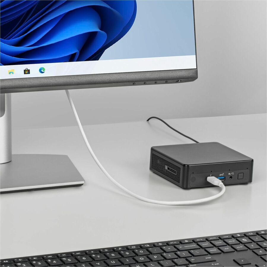 StarTech.com 6ft (2m) USB-C to DisplayPort 1.2 Cable, Bidirectional, 4K 60Hz White Video Adapter for Apple MacBook Pro / Air M1 M2 M3 M4