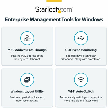 StarTech.com Triple-Monitor USB4 Docking Station, 4K 60Hz HDMI or DisplayPort, 6x USB Hub, 2.5GbE, 100W Charging, Driverless USB-C Dock