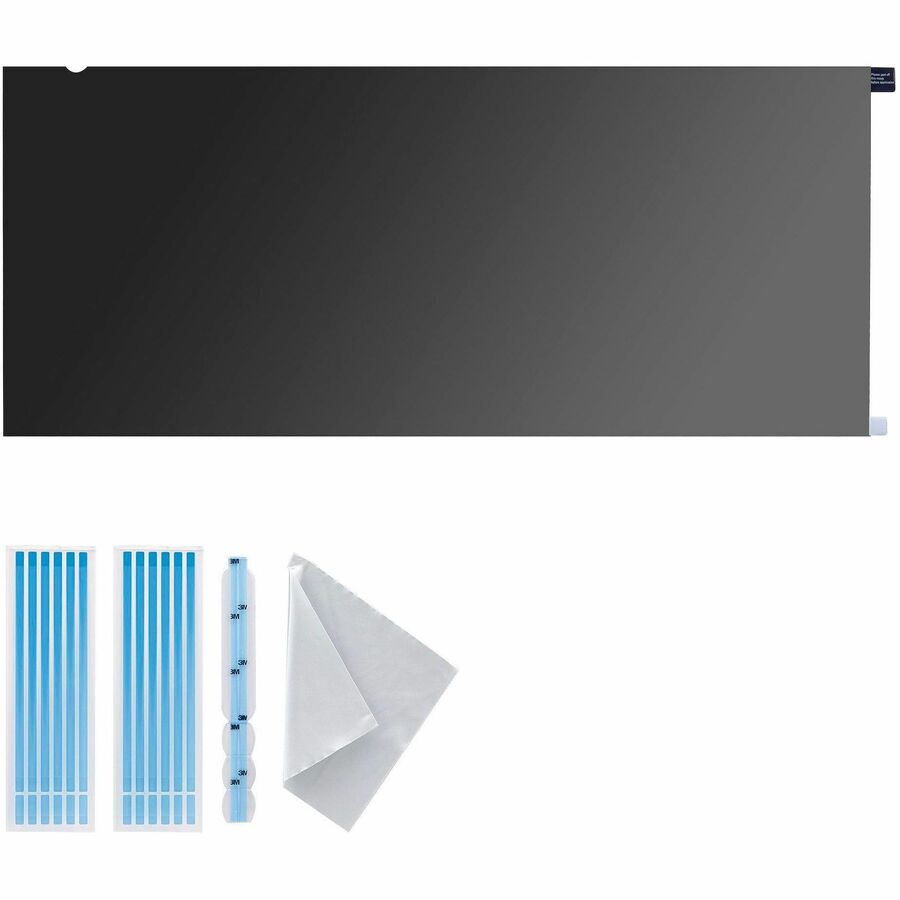 StarTech.com Privacy Screen For Dell U3824DW Curved Ultrawide 21:9 Monitor, Double-Sided, Computer Desktop Monitor Screen Protector, TAA