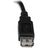 Câble adaptateur d'extension USB 2.0 StarTech.com de 15 cm (A vers A) - M/F