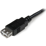 Câble adaptateur d'extension USB 2.0 StarTech.com de 15 cm (A vers A) - M/F