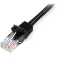 StarTech.com Snagless Cat5e UTP Patch Cable - RJ-45 (M) - RJ-45 (M) - 100 ft - UTP - ( CAT 5e ) - black
