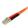 3m Multimode 62.5/125 Duplex Fiber Cable - LC/SC