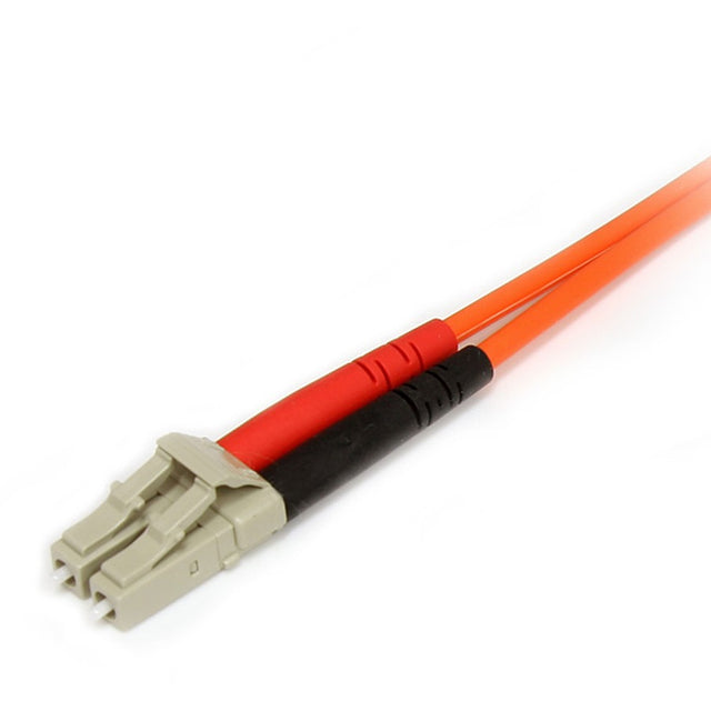 3m Multimode 62.5/125 Duplex Fiber Cable - LC/SC