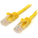 StarTech.com 6 ft Yellow Cat5e UTP Snagless Patch Cable