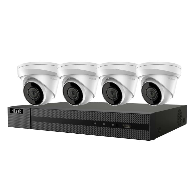 HI-LOOK KIT 4 x 4MP IP CAM 4-CHANNEL NVR 1 TB HDD