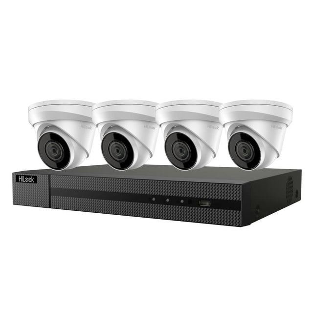HI-LOOK KIT 4 x 4MP IP CAM 4-CHANNEL NVR 1 TB HDD