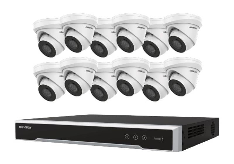 Hikvision 4K Value Express Kits - Network Video Recorder, Camera - 2560 x 1440 Camera Resolution - HDMI - 4K Recording